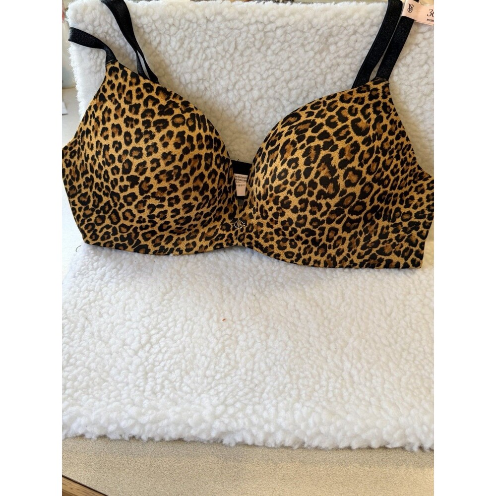 Victoria’s Secret Plunge Push Up Bra Black 36C NWT Style 11213982
